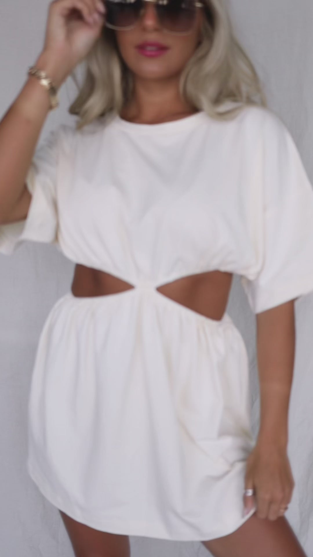 Catch Me Chilling Cutout Mini Dress