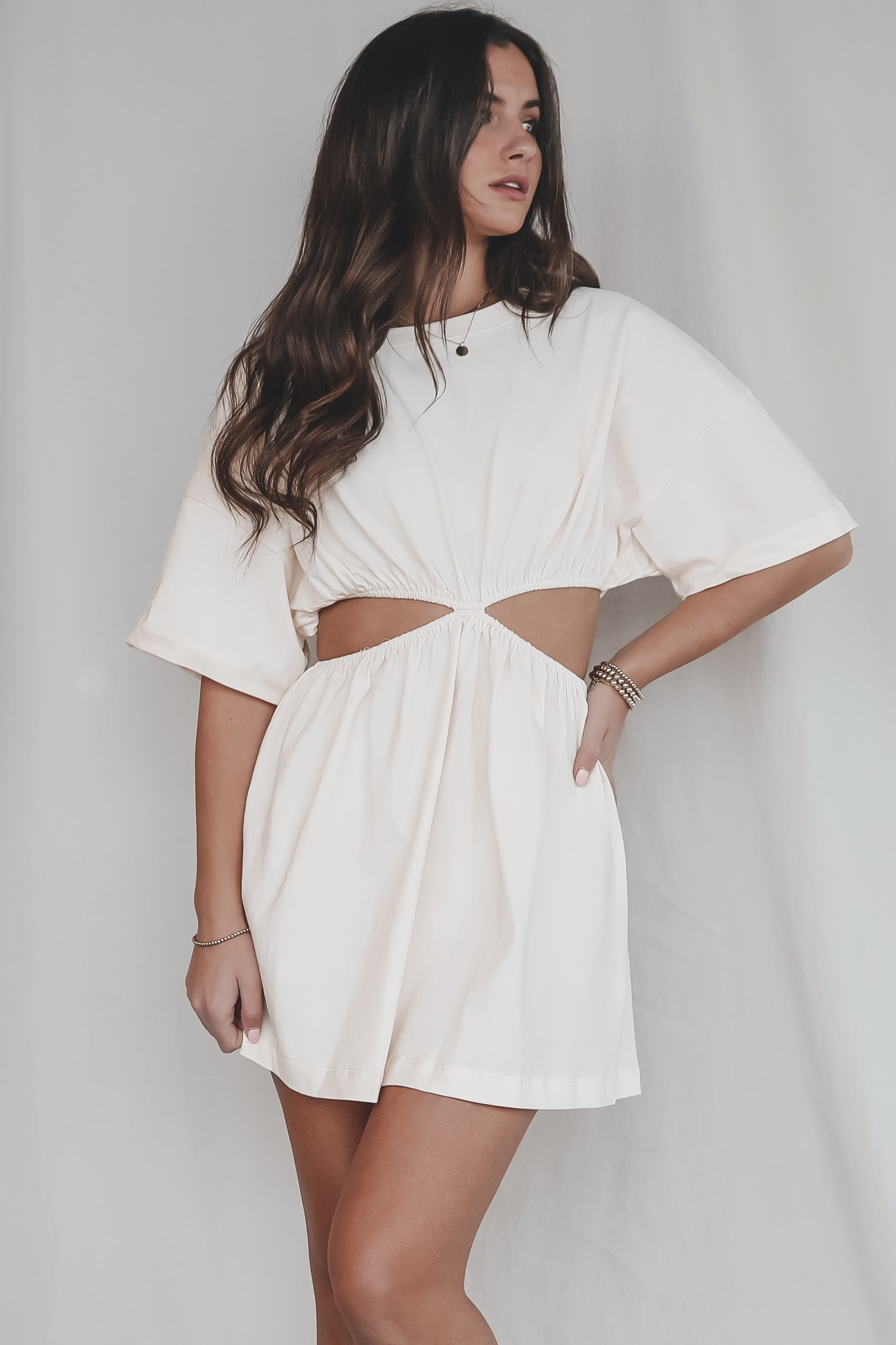 Catch Me Chilling Cutout Mini Dress