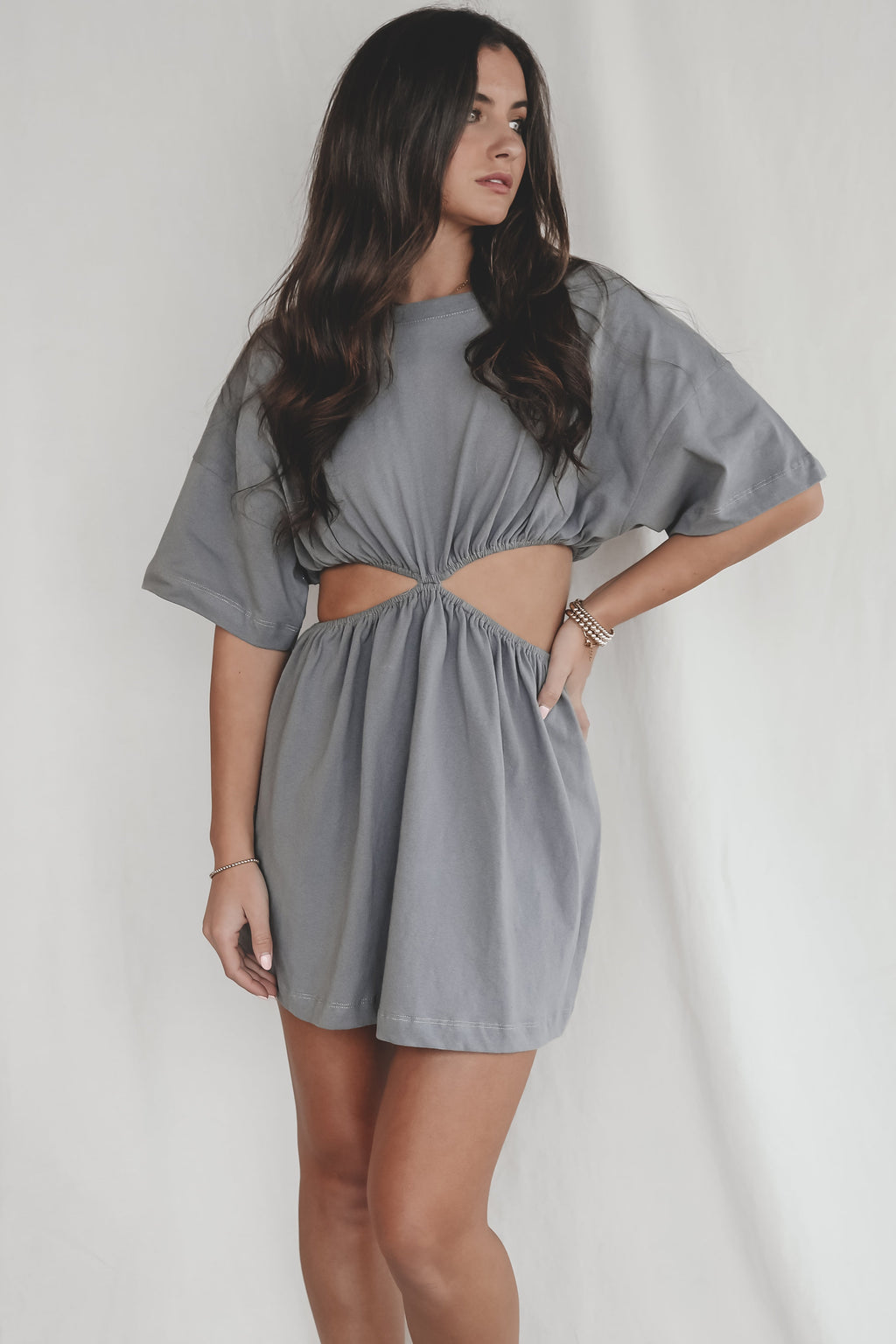 Catch Me Chilling Cutout Mini Dress