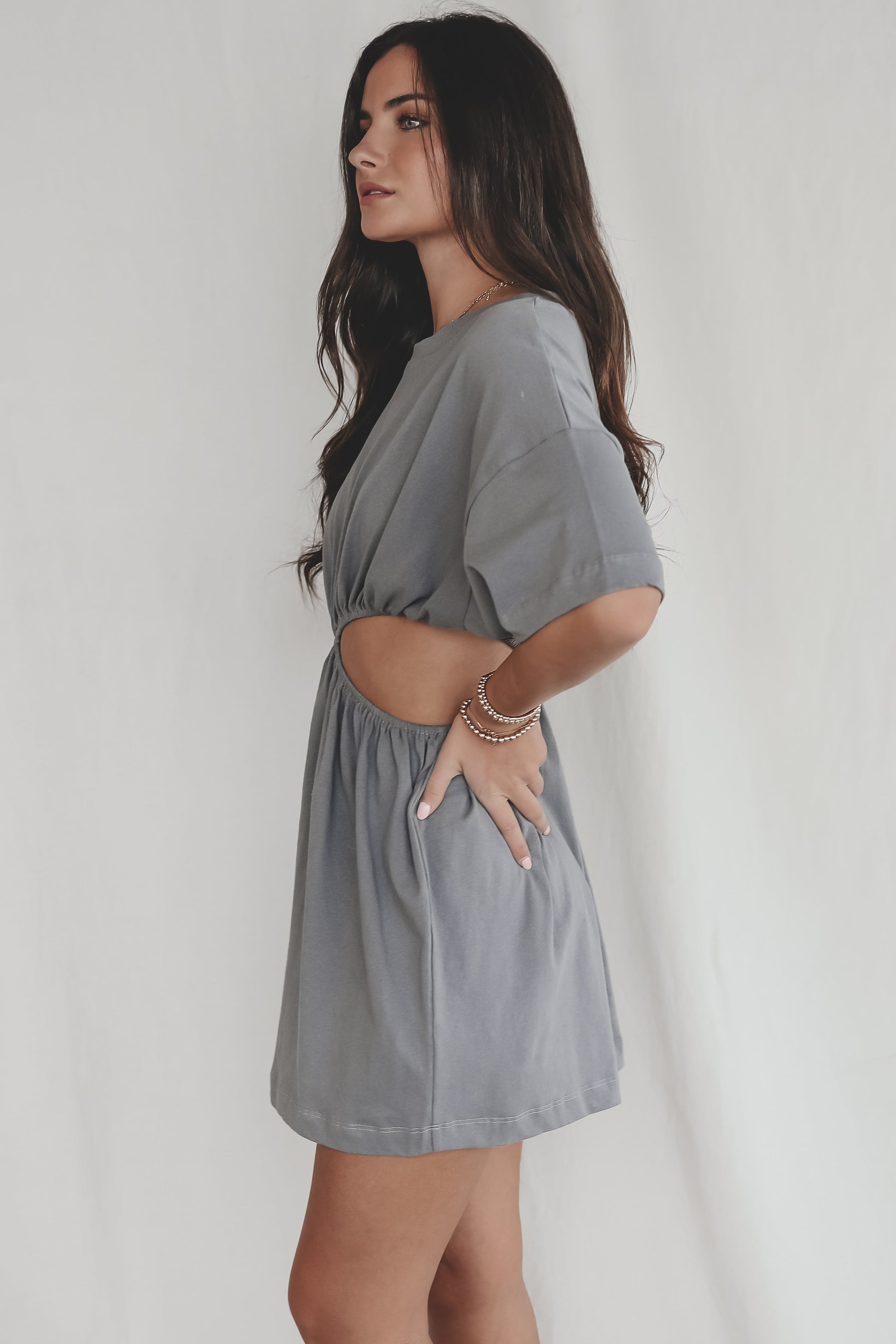 Catch Me Chilling Cutout Mini Dress