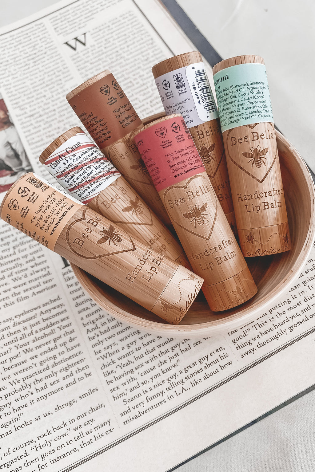 Bee Bella Organic Lip Balm Sustainable + Ethical Chapstick
