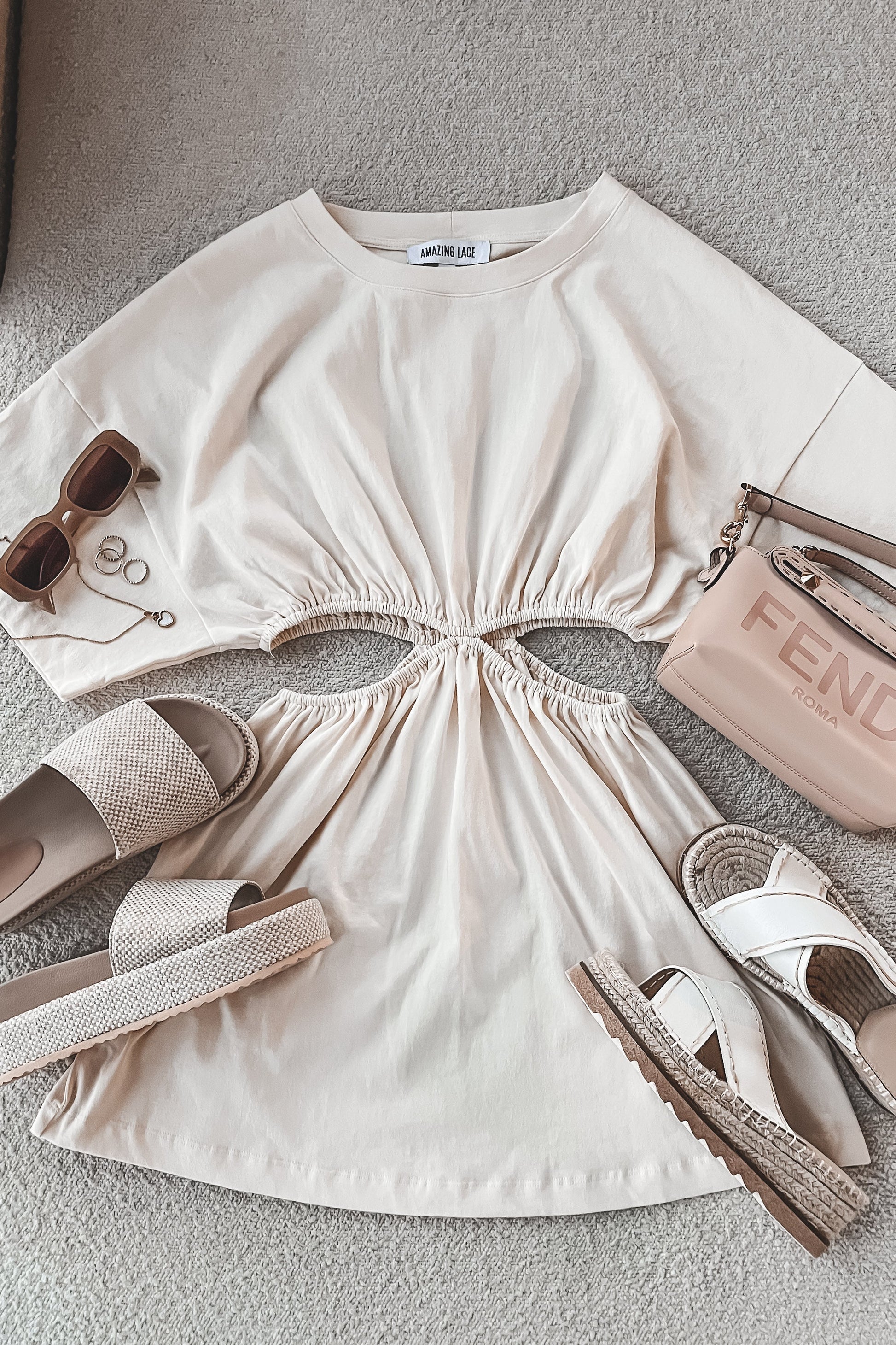 Catch Me Chilling Cutout Mini Dress