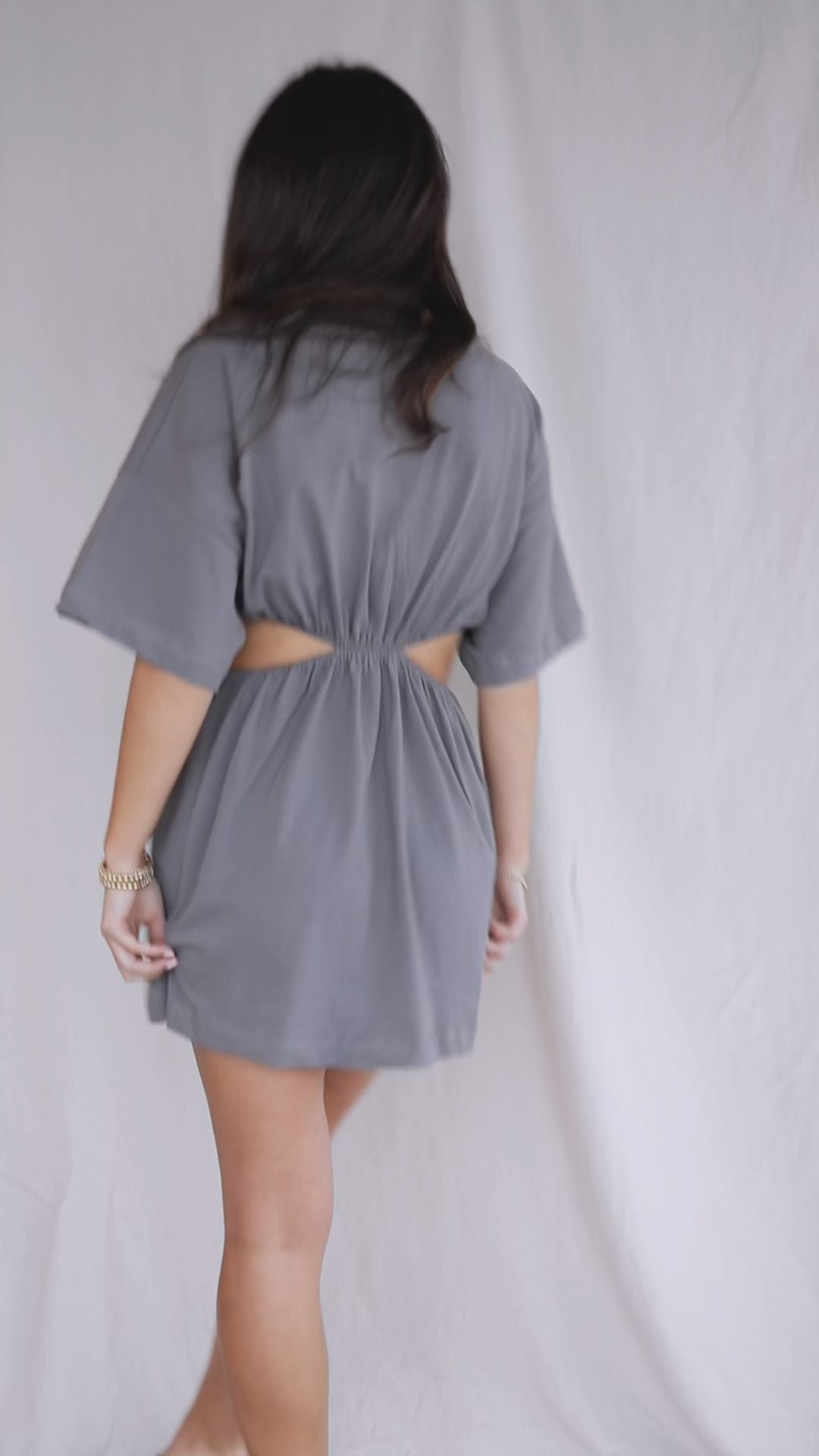 Catch Me Chilling Cutout Mini Dress